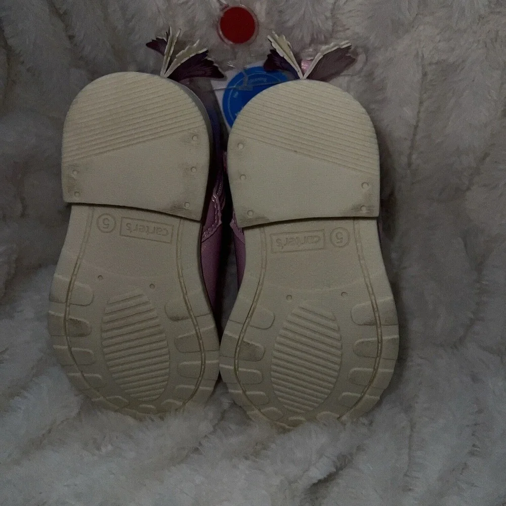 Carter's Boots‎ Toddler Size 5 Pink Booties EliaToddler Kids NEW Irredescent